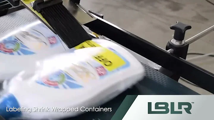 LBLR Labeling shrink wrapped containers labeling machine - 天天要聞
