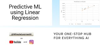 Basics of building a predictive model with Linear Regression
