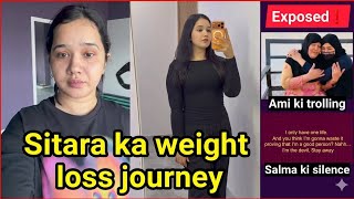 Sitara yaseen weight loss journey_ Ami ki trolling_ Salma ki silence 🤐 exposed ❗
