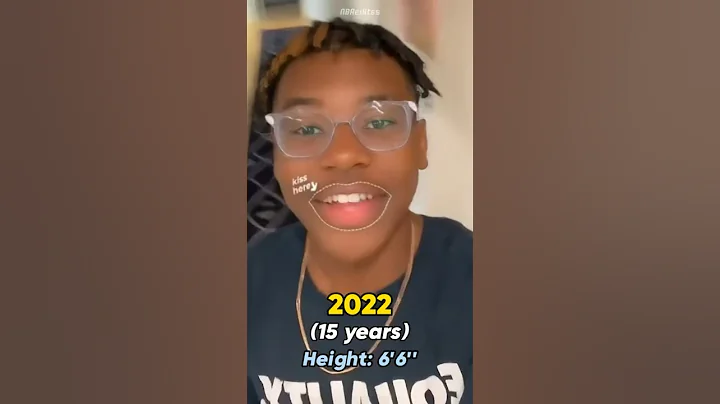 Bryce James Height Evolution #evolution #nba #basketball #thenandnow #throughtheyears