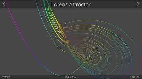 QuickDraw - Lorenz Attractor Demo