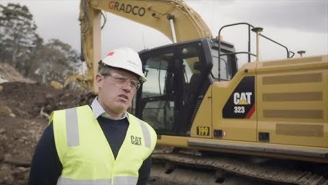 Cat® 323 Next Generation Excavator Delivers More for Gradco Pty Ltd.