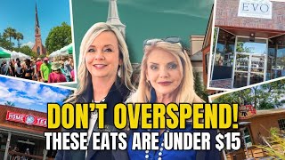 Where to Eat in CHARLESTON on a BUDGET?