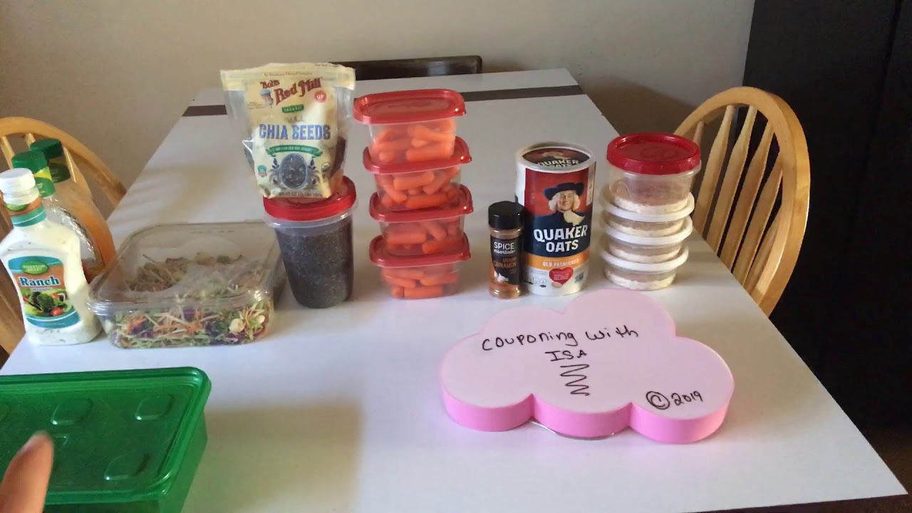 MEAL PREP/PANTRY CHALLENGE/UPDATE 😍 - YouTube