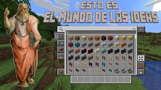 Las Ideas de Platón explicadas con Minecraft