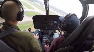 Heli Opa mit Enkeln und CFI unterwegs mit Eurocopter EC120