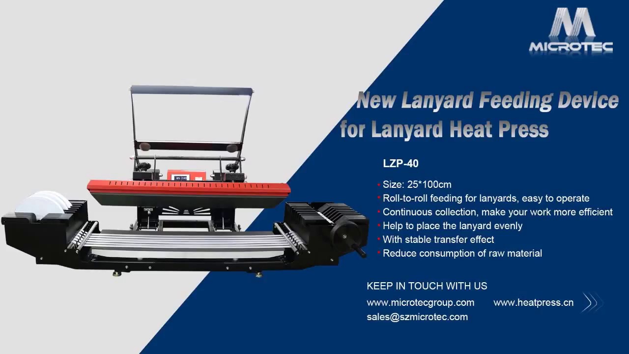 lanyard sublimation machine