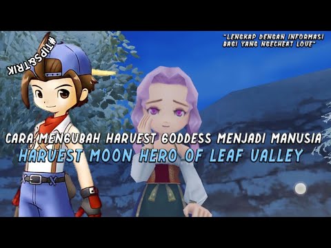 Cara Mengubah Harvest Goddess Menjadi Manusia || Harvest Moon Hero Of Leaf Valley