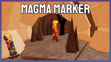 How to find the "Magma" Marker |ROBLOX FIND THE MARKERS