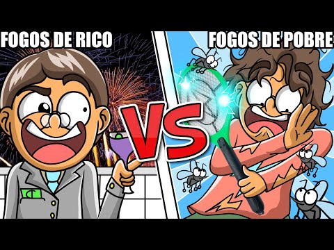 RICH VS POOR on NEW YEAR'S