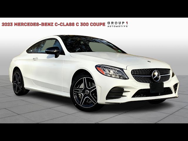 2023 Mercedes-Benz C-Class C 300 Coupe | Video tour with Sydney - YouTube