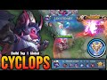 Legendary Cyclops Insane 17 Kills & 14 Assist!! - Build Top 1 Global Cyclops ~ MLBB