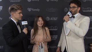 Tina gets Interviewed at the Streamer Awards