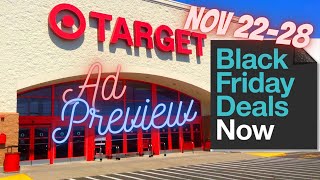Target *Black Friday* Ad Nov 22-28 | Toys, Kitchen, Floorcare, \& Electronics including Video Games