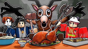 Can 3 Idiots COMPLETE The Thanksgiving Challenge in 99 Nights in the Forest?