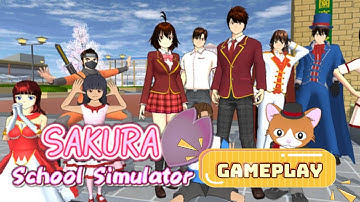 SAKURA School Simulator Gameplay for Beginners 2024! (New Update)