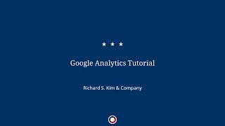 Google Analytics Tutorial - Part 4a: Building Google Analytics Dashboards​