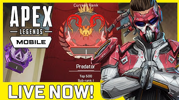 Apex Legends Mobile GLOBAL LAUNCH Is LIVE! - The Grind To Apex Predator Rank Begins