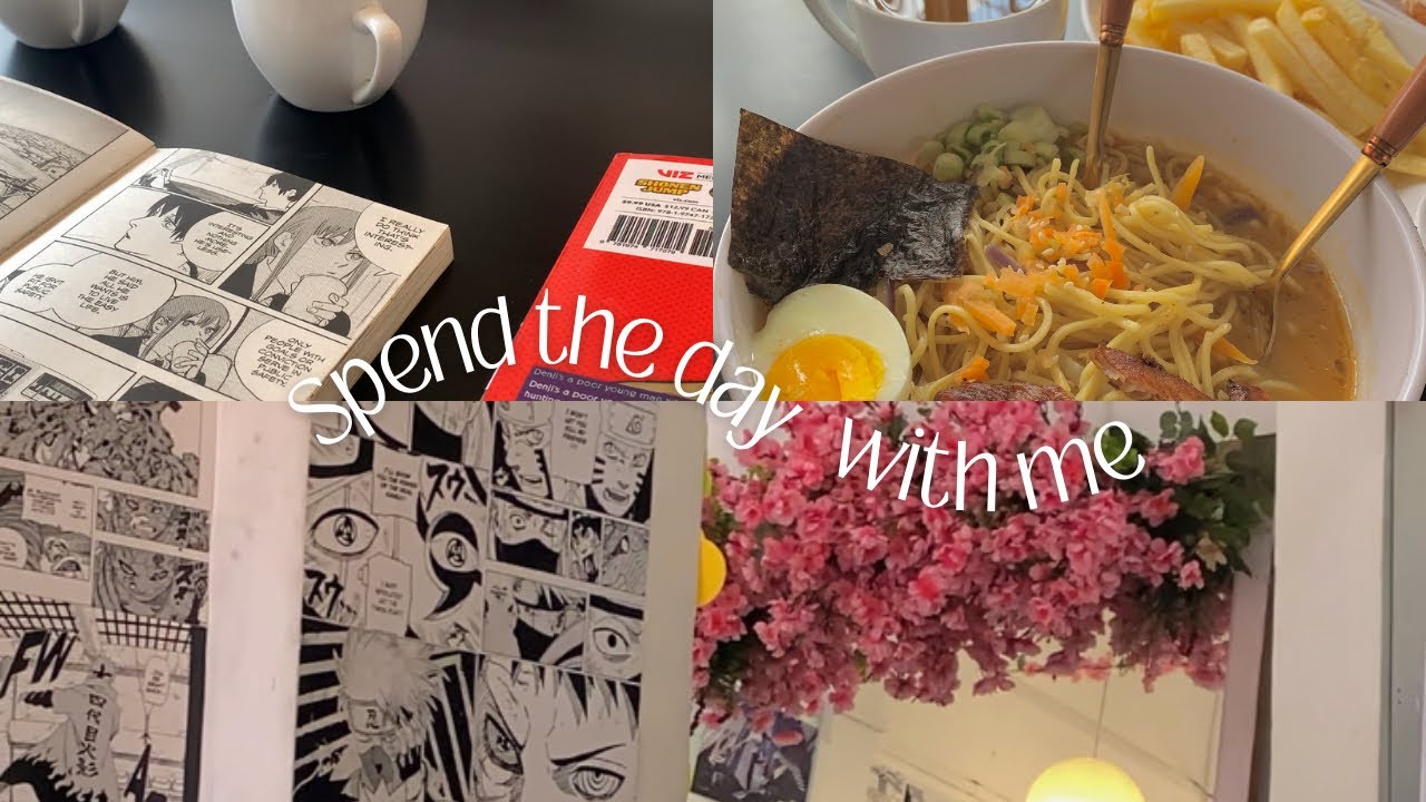 Cozy day in Nagaland 🍜 a slow, pretty day with manga & ramen  