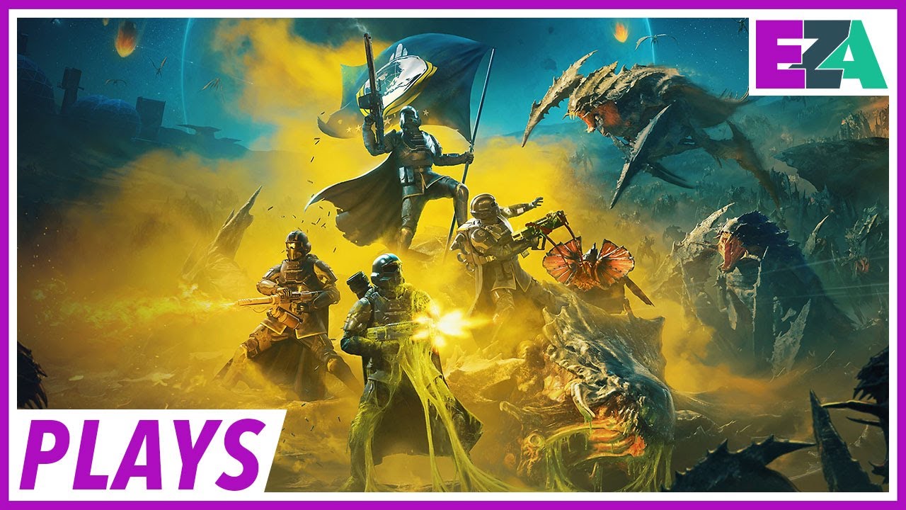 Easy Allies Plays Helldivers 2 - WE'RE DOING OUR PART! - YouTube