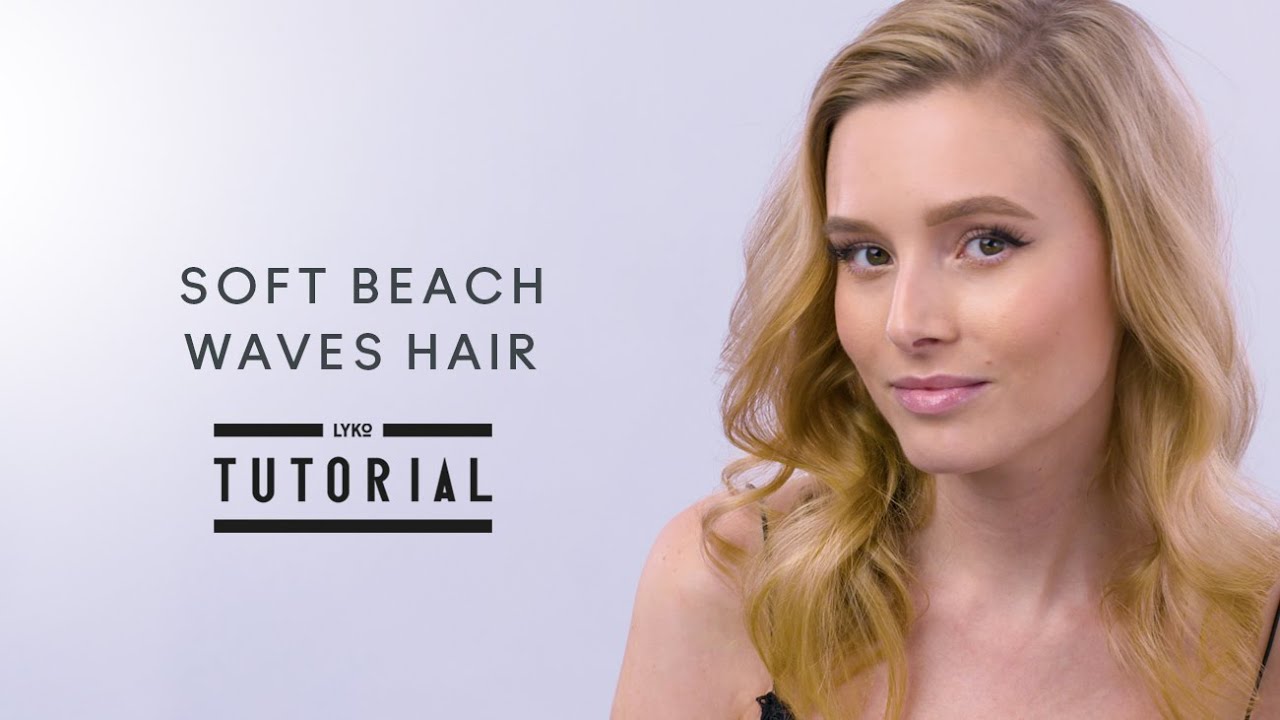 Blue Beach Waves Hair Tutorial for Beginners - wide 4