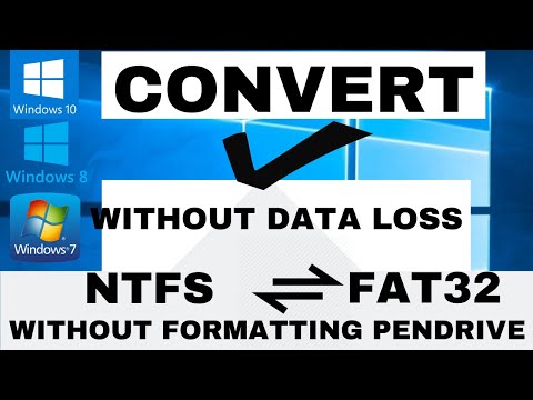 Video: Sådan Skifter Du Fra Ntfs Til Fedt