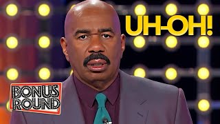 Steve Harvey Gets Mocked By The Family Feud Board