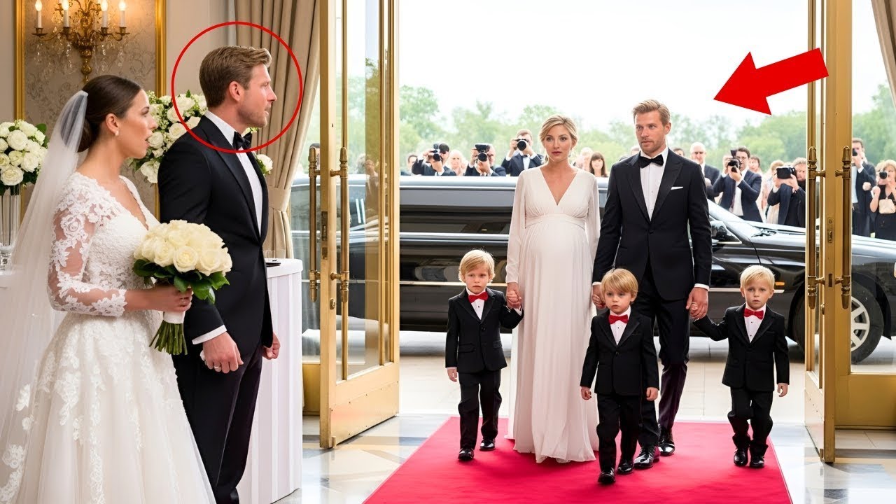 Il a invité son ex-femme pauvre pour l’humilier—elle arriva avec milliardaire, limo & triplés