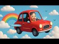 🚗✨ Flying Car in the Sky 🌈☁️ | Magic Ride Begins!