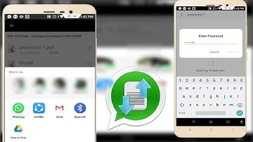 Whatsapp Ultimate Trick to Send Password Protected Image File in Android 2018