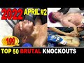 Top 50 MUAYTHAI•MMA•KICKBOXING Brutal Knockouts ►APRIL 2022 #2.