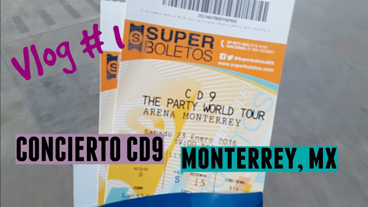 Concierto CD9 Arena Monterrey - Vlog #1
