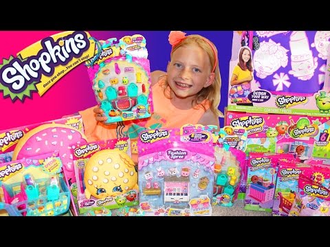 HUGE SHOPKINS HAUL & PLAYTIME