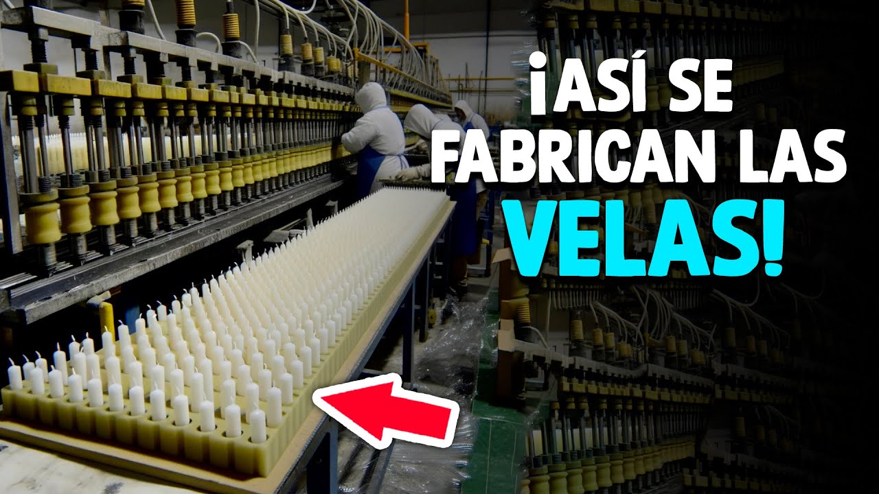 ¿Cómo Se Hacen Las Velas? [Proceso En Fábrica]