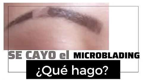 ¿Por qué se desvanece el microblading?