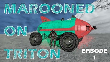 Marooned on Triton - The Crash - Space Engineers RP Survival