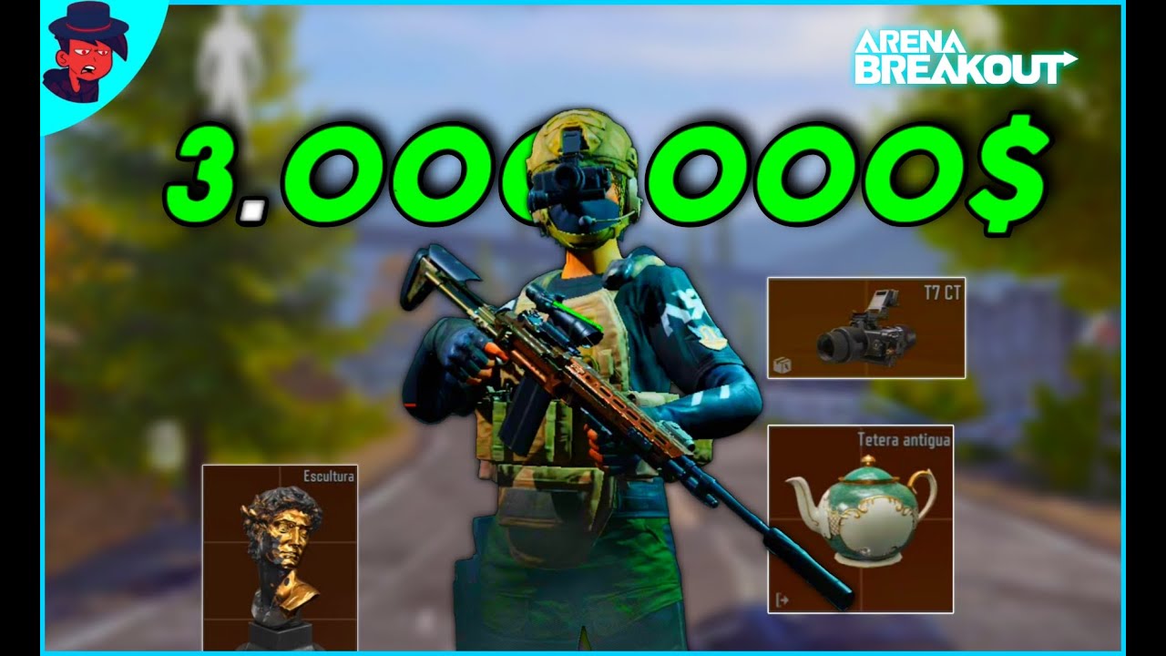 ASI UN PRO SACA 3.000.000 en 1 HORA ¡ME ENFRETO A TERMICOS! Arena Breakout | Crinix