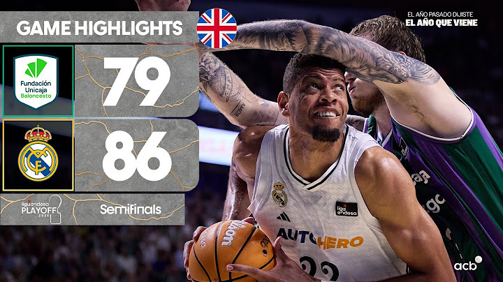 Unicaja - Real Madrid (79-86) GAME HIGHLIGHTS | Playoff Liga Endesa 2025