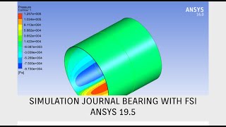Famous SIMULATION of JOURNAL BEARING with FSI by using ANSYS 19.5 Net Worth