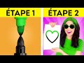 ASTUCES STYLÉES || Jeux Drôles Pour l’École ! Astuces Futées Pour Chaque Occasion par 123 GO! SCHOOL