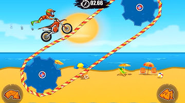 Moto X3M Bike Race Game | POOL PARTY Part 3 | No Mistake  | Android iOS Games | 4k-60fps