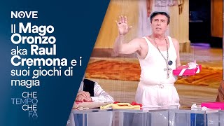 Che tempo che fa | Il Mago Oronzo aka Raul Cremona e i suoi giochi di magia