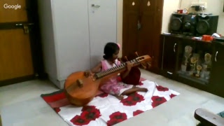 VEENA DHANYA SHREE ஜதீஸ்வரம்||சக்கரவாகம்||ஏக தாளம்