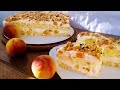 Бісквітний сирний торт з фруктами. З ПЕРСИКАМИ! НЕЙМОВІРНО СМАЧНИЙ! | ПРОСТІ РЕЦЕПТИ ВІД ІРИНИ