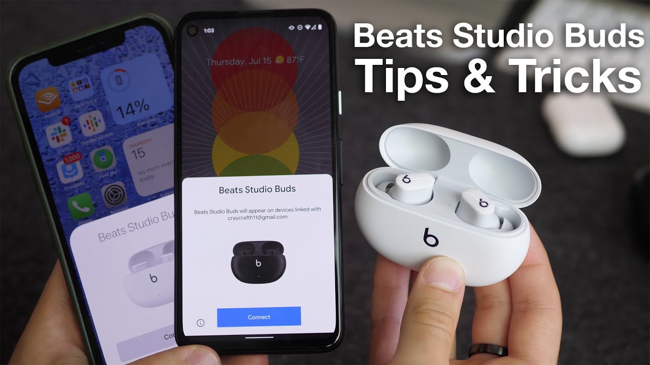 How to Beats Studio Buds + Tips/Tricks - YouTube