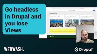 Go headless in Drupal and you lose Views