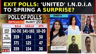 Exit Polls: 350 Plus For NDA, No Gains For Congress; '400 Paar' Too Far For BJP? | Poll Of Polls