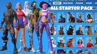 All Fortnite Starter Pack Skins Showcase! (2018-2024)