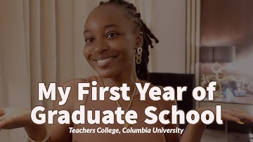 My First Year of Graduate School at Columbia University (RECAP)| Clinical Psychology Masters Student