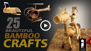 25 Beautiful Bamboo Crafts